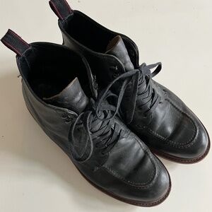 Rag and Bone Black high top dress shoes
